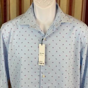 3/$35 New Bar III slim fit long sleeve shirt